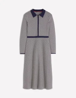 Boden Tenues De Travail|Robes & Combinaisons-Robe Fiona en maille à Chevrons