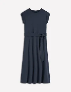 Boden Robes & Combinaisons|Robes Coupe Petite-Robe midi Eve en jersey Bleu marine