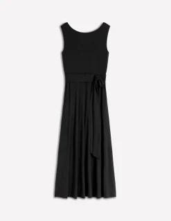 Boden Robes & Combinaisons|Midi-Robe midi Tamsin en jersey Noir