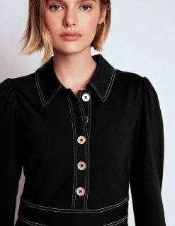 Boden Tenues De Travail|Robes & Combinaisons-Robe Nicolette à manches longues Noir