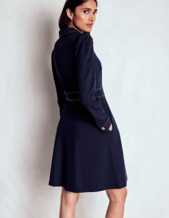 Boden Tenues De Travail|Robes & Combinaisons-Robe Nicolette à manches longues Bleu marine