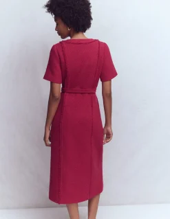 Boden Tenues De Travail|Robes & Combinaisons-Robe texturée Ruth à fermeture zippée Grenade