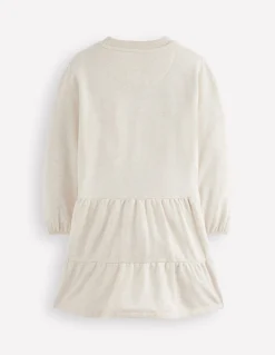 Boden Robes-Rob-sweat taille basse Appliqué avoine chiné