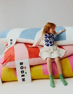 Boden Robes-Rob-sweat taille basse Appliqué avoine chiné