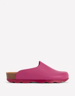 Boden Chaussures Plates|Sandales-Sabots colourblock Lyla Rose/rouge
