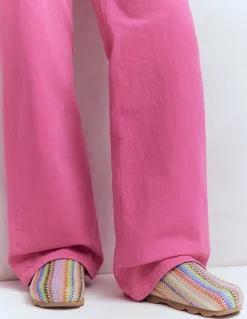 Boden Chaussures Plates|Sandales-Sabots colourblock Lyla Tissage multicolore