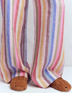 Boden Chaussures Plates-Sabots Loretta à brides multiples Fauve