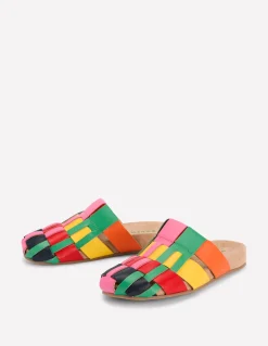 Boden Chaussures Plates-Sabots Loretta à brides ples Multi