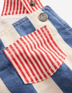 Boden Pantalons & Leggings-Salopette tissée Méli-mélo Multicolore