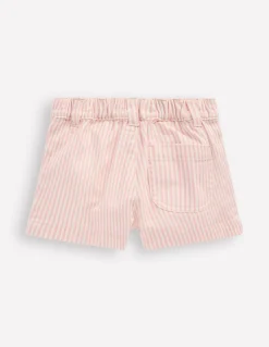 Boden Shorts-Short à poches plaquées Rayé style coutil rose