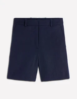 Boden Shorts-Short Belgravia en lin Bleu marine