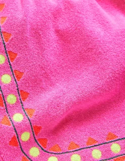 Boden Shorts|Ensembles Assortis-Short brodé en éponge Broderie rose sorbet