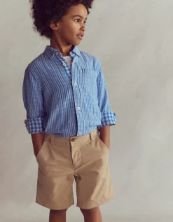 Boden Shorts-Short chino classique Fauve classique