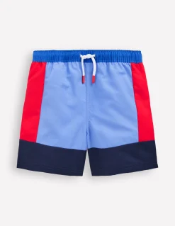 Boden Maillots & Tenues De Plage-Short de bain Rayures Colour Block