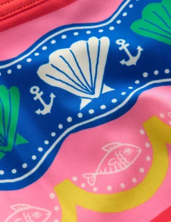 Boden Maillots & Tenues De Plage|Ensembles Assortis-Short de bain à motif Rayé coquillage multi