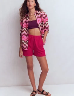 Boden Shorts-Short double-étoffe à enfiler Grenade