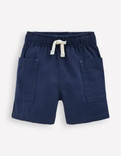 Boden Shorts-Short en coton à poches Bleu médiéval