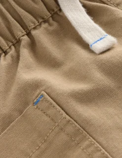 Boden Shorts-Short en coton à poches Marron