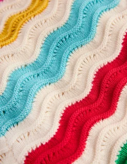 Boden Shorts|Ensembles Assortis-Short en maille pointelle Arc-en-ciel multi ivoire