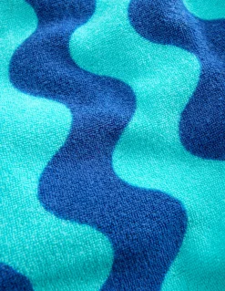 Boden Shorts|Ensembles Assortis-Short en éponge Vague bleu mazarine