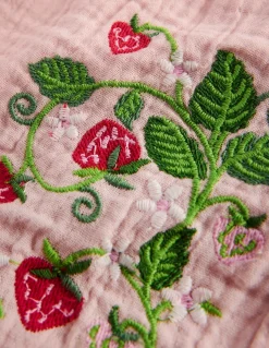 Boden Shorts|Ensembles Assortis-Short tissé à volants Fraise lotus