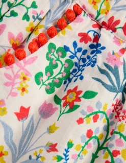 Boden Shorts-Short tissé à volants Bunt Floral