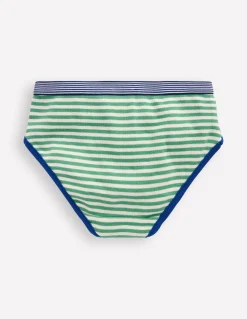 Boden Chaussettes & Sous-Vêtements-5 slips Rayé arc-en-ciel