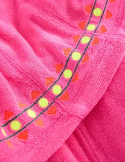 Boden Ensembles Assortis|Sweats-Sweat à capuche décontracté en éponge Rose brodé