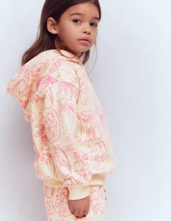 Boden Ensembles Assortis|Sweats-Sweat à capuche imprimé Animaux avoine