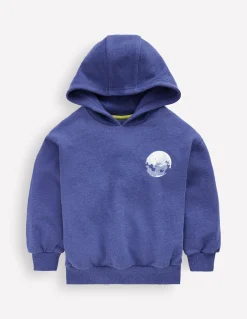 Boden Sweats|Tops & T-Shirts-Sweat à capuche motif avant et arrière Phases de la lune