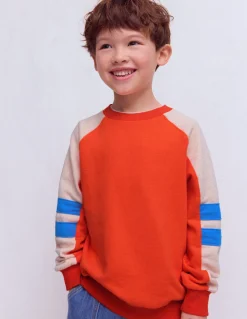 Boden Sweats|Tops & T-Shirts-Sweat à manches colourblock COLOURBLOCK FIESTA