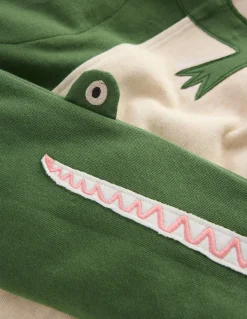 Boden Sweats|Tops & T-Shirts-Sweat avec animal 3D Croco