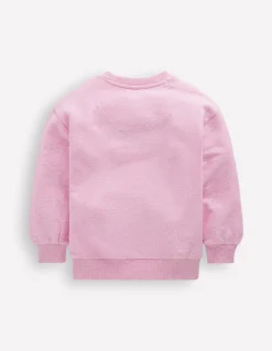 Boden Ensembles Assortis|Sweats-Sweat Bobbie à appliqué Motif Love rose chiné