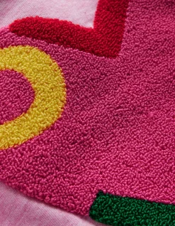 Boden Ensembles Assortis|Sweats-Sweat Bobbie à appliqué Motif Love rose chiné