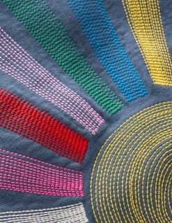 Boden Ensembles Assortis|Sweats-Sweat Bobbie à appliqué Soleil indigo vintage