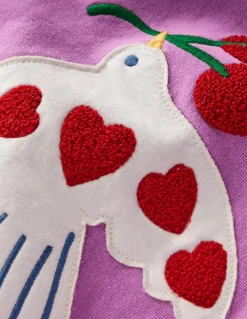 Boden Ensembles Assortis|Sweats-Sweat Bobbie à appliqué Colombes violet