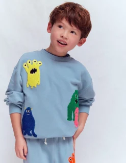 Boden Ensembles Assortis|Sweats-Sweat fun Monstre bouclé