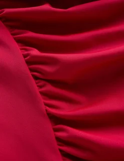 Boden Bikinis|Maillots De Bain-Tankini froncé Kythira Rouge Mérida