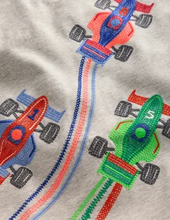 Boden Tops & T-Shirts-Top à manches longues et super surpiqûres Voitures de course