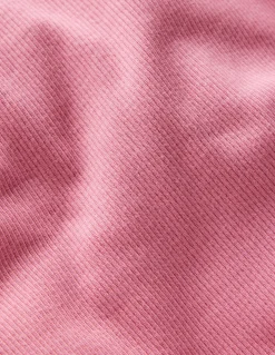 Boden Tops & T-Shirts-Top côtelé à col roulé Brume rose