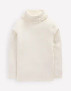 Boden Tops & T-Shirts-Top côtelé à col roulé Ivoire