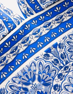 Boden Bikinis|Maillots De Bain-Top de tankini Porto Bleu, motif Elaborate Terrace