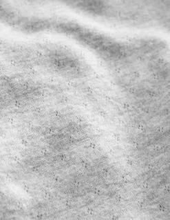 Boden Tops & T-Shirts-Top manches longues en pointelle Gris