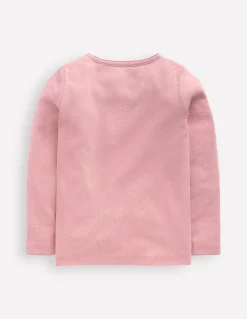 Boden Tops & T-Shirts-Top manches longues en pointelle ROSE