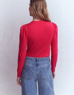 Boden Tops & T-Shirts-Top ultra-doux à col tunisien ouvert Grenade