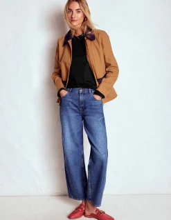 Boden Tops & T-Shirts-Top volanté ultra-doux Noir