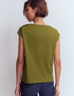 Boden Tops & T-Shirts-T-shirt à boutons Eintagsfliege