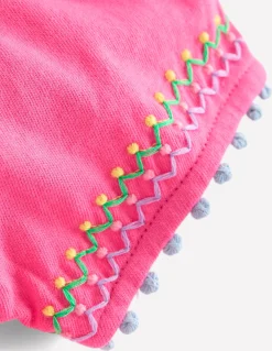 Boden Tops & T-Shirts-T-shirt à manches bouffantes Rose flamant