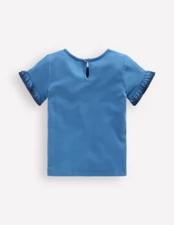Boden Tops & T-Shirts-T-shirt à manches volantées DELFT
