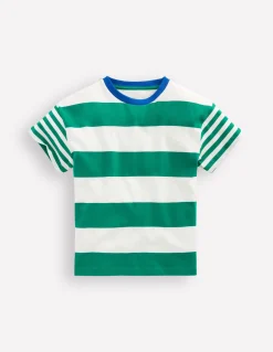 Boden Tops & T-Shirts-T-shirt décontracté à motif pêle-mêle Maroon Banner/noix de coco